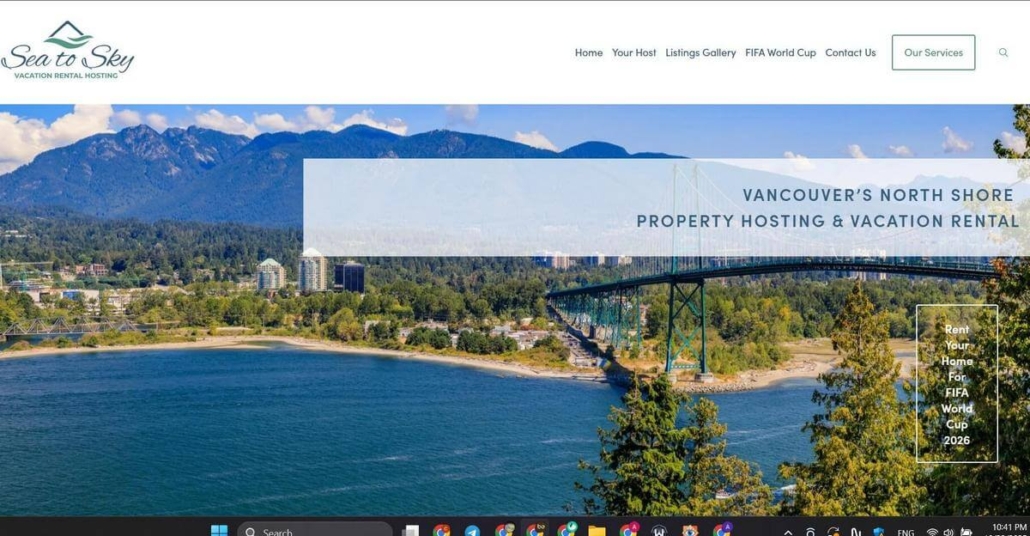 Sea to Sky Vacation Rental Hosting