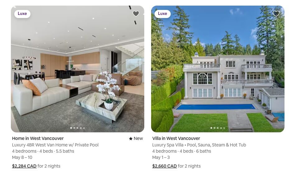 What Sets Airbnb Luxe Apart from Every Other Listing Tier
