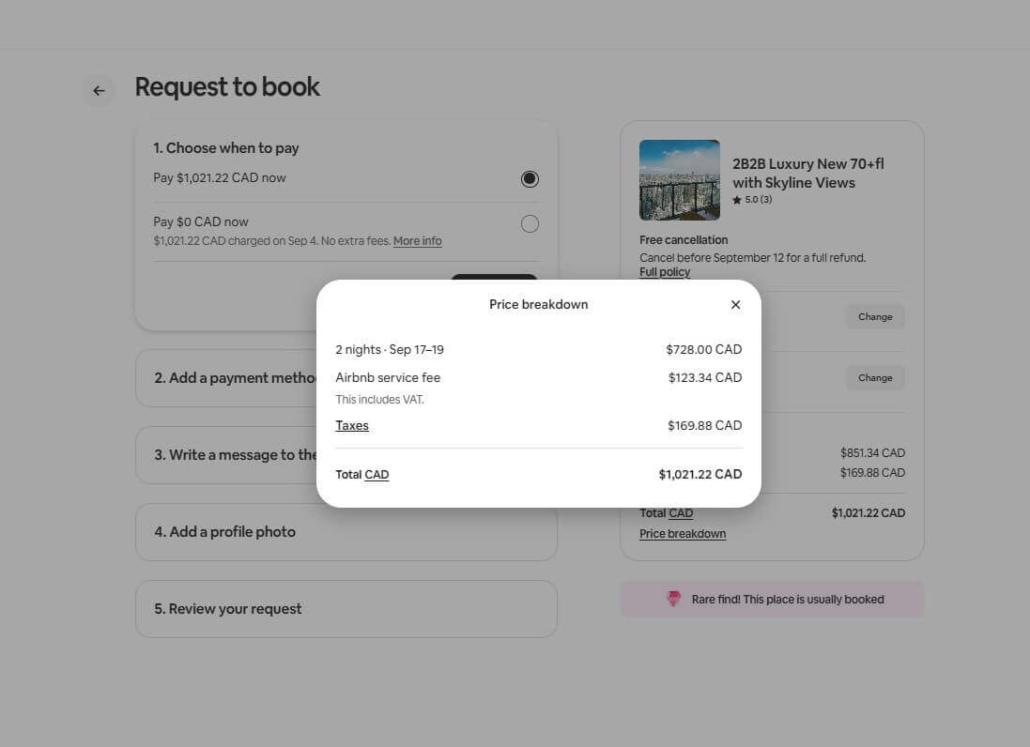 Where Prices Reflect Your Selection Across the Platform