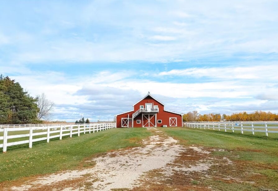 The Red Barn Loft in the Heartland of the Prairies