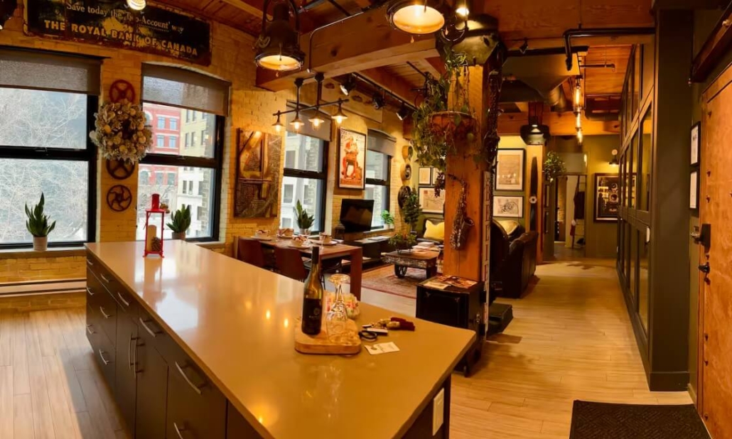 theLOFTonJAMES Authentic Industrial Warehouse Loft