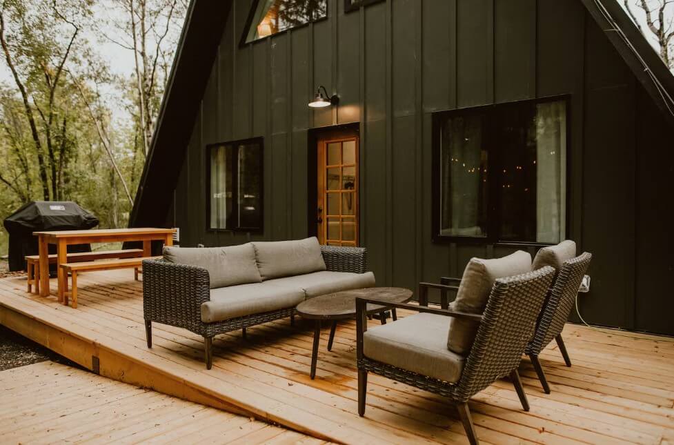 A-Frame in the Pines: Red Pine Cottages