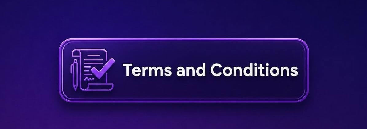 Terms and conditions